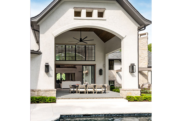 Image of home featured in press